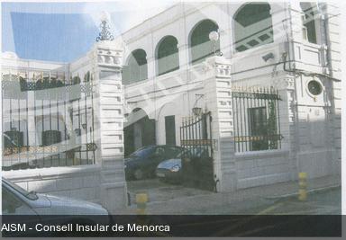 [Palau del Govern Militar al carrer Isabel II de Maó]. [Fotografia]
